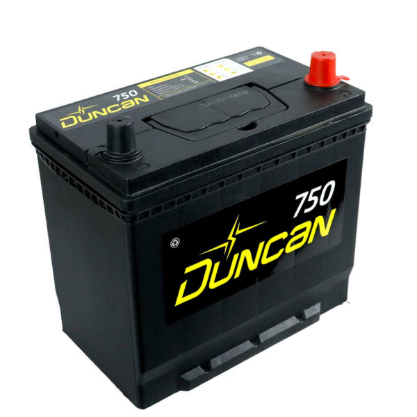 Batería Duncan Liberty Plus 750 / Caja NS60 / Polaridad Izquierda