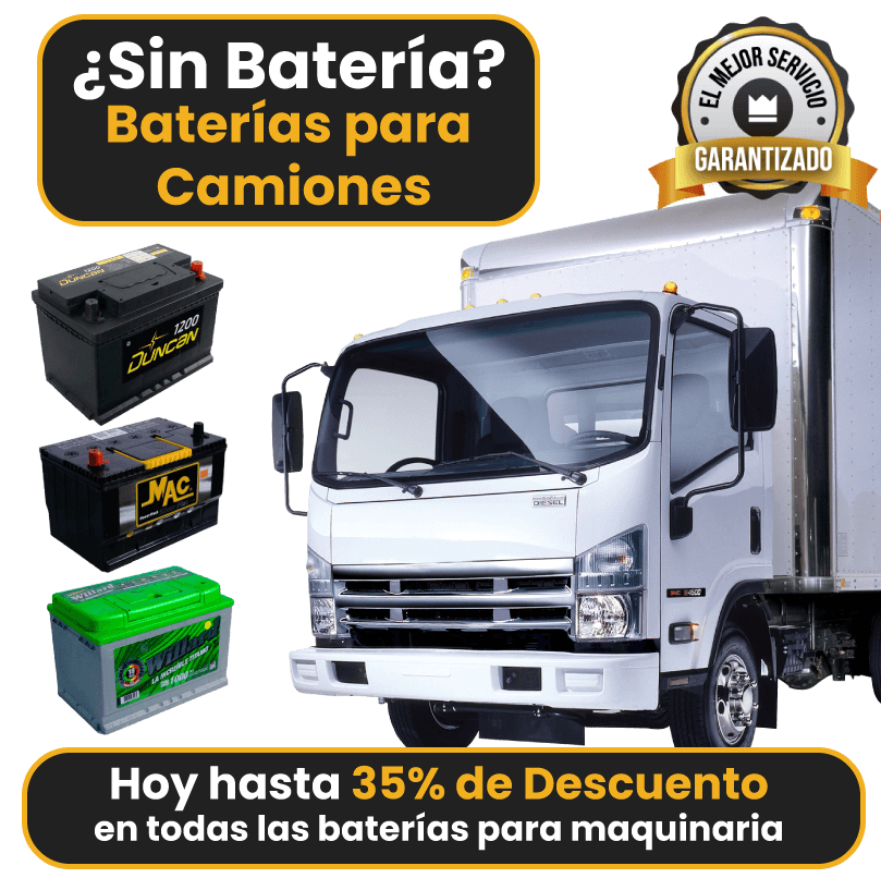 baterias para camiones
